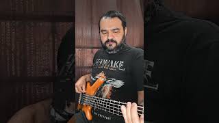 Haken  1985  Bass Cover  joaobaixista hakenband shorts [upl. by Ryter]