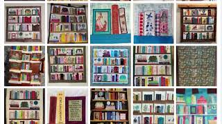 January Sew Along Winners 2022 Bookshelf Quilt [upl. by Jariv]