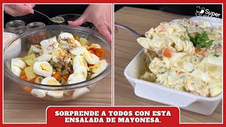 Sorprende a todos tus invitados con esta ensalada de mayonesa [upl. by Assilla356]