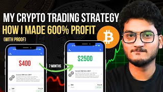 🚨 REVEALING MY CRYPTO TRADING STRATEGY  600 in 7 months  Bitcoin Alts Crypto Scalping  Momentum [upl. by Zebedee]