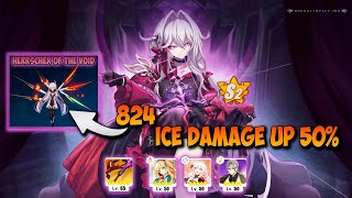 Herrscher Of The Void FROST EX Abyss RL 824 PTS ThelemaS2  Honkai Impact 3 477D [upl. by Dorren]