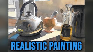 The Reality of REALISTIC Watercolor Painting [upl. by Klehm]