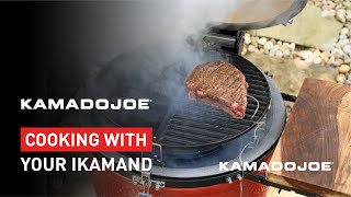 Kamado Joe  Cooking with your iKamand [upl. by Ahserkal355]