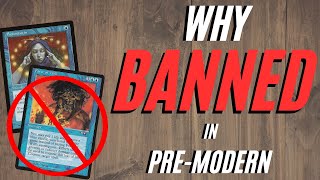 HOW POWERFUL ARE PREMODERNS BANNED CARDS Whats banned and why [upl. by Koloski335]