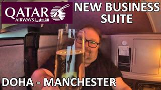 Qatar Airways New Business Suite  £87  43000 Avios  Total  £517 [upl. by Eugilegna]