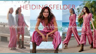 FAIRFASHION FOTOSHOOT FW 2425  HEIDINGSFELDER EXCLUSIVE HANDCRAFTED KNITWEAR amp JERSEY [upl. by Einnad109]