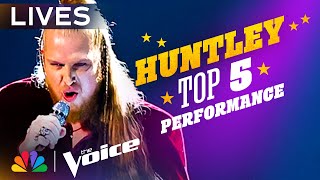 Huntley Performs quotHigherquot by Creed  The Voice Live Finale  NBC [upl. by Calandria]