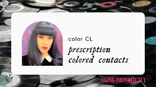 Color CL Siesta Crystal Halo Sky Contacts Review  These Lenses Are So Natural Looking colorcl [upl. by Sosna443]