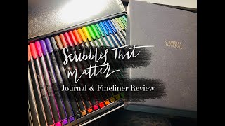 Scribbles that Matter bullet journal notebook review [upl. by Eemaj]