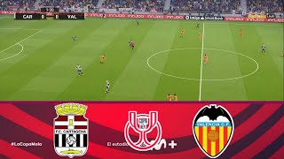 CARTAGENA VS VALENCIA  COPA DEL REY 20232024  FOOTBALL LIFE 2023 [upl. by Kcirdes]