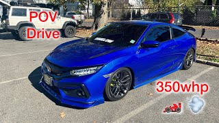 Civic Si POV  Cruising  Pulls [upl. by Iey547]