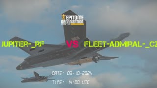 Destroyer Line  Round 2  JUPITERRF vs FLEETADMIRALC2 [upl. by Nylarahs]