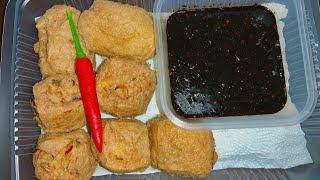 Resepi Tauhu Begedil viral dan sambal Sos Kicap Mantap padu [upl. by Stefanac]