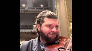 Some excerpts from Rimski Korsakow “Scheherazade” live from rehearsal Enjoy More to come [upl. by Yerxa281]