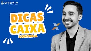 Dicas para a sua prova da CAIXA ECONÔMICA  Importantíssimo [upl. by Wain]