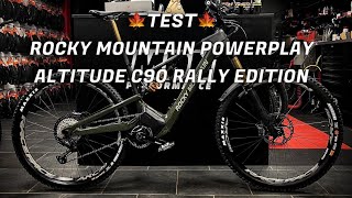 Test ROCKY MOUNTAIN POWERPLAY ALTITUDE C90 RALLY EDITION By MDN PERFORMANCE [upl. by Rubbico]