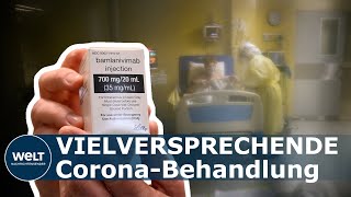 CORONAFORSCHUNG Klinikum Dessau testet AntikörperMedikamente um schwere Erkrankung zu verhindern [upl. by Eugirne]