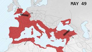 Roman Empire Every Year with Army Sizes [upl. by Constantin]