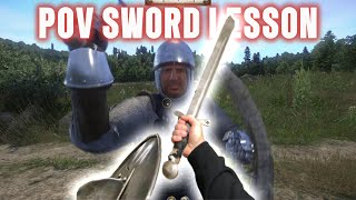 POV Sword Lesson Advanced Techniques for Skilled Buhurt duellingpro fighters [upl. by Almeida]