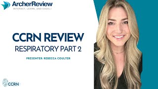 CCRN Review Respiratory Part Two [upl. by Olemrac171]