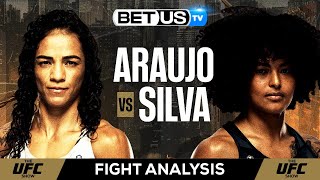 Viviane Araujo vs Karine Silva  UFC Expert Predictions UFC 309 Picks and Best Bets [upl. by Orwin]