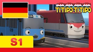 Titipo deutsch S1 F2 Nächster Halt Groß Töffingen l Kinderfilm l Titipo Der Kleine Zug [upl. by Valaree]