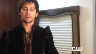 The CWs Reign  Happy Thanksgiving from Adelaide Kane and Torrance Coombs [upl. by Akcir]