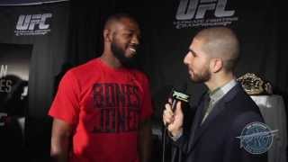 UFC 159 Jon Jones Says Its Not Fair Fighters Use TRT [upl. by Ainwat420]