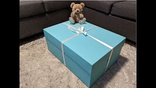 Biggest Tiffany Unboxing Ever Tiffany amp Co X GLOBETROTTER [upl. by Icrad664]