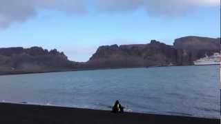 Deception Island  Südshetland Insel  Antarktis  Blick vom Strand [upl. by Aicenra]