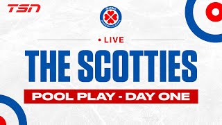 2024 SCOTTIES TOURNAMENT OF HEARTS Pool Play  Day One [upl. by Herzen]