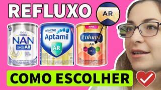 LEITE PARA REFLUXO EM BEBÊ Recém Nascido Aptamil Nan Novamil Enfamil AR Active Sensitive HA [upl. by Clemente18]