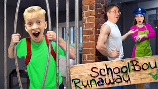 😭 Au FUGIT de ACASĂ 😱 Îi CAUTĂ POLIȚIA 🤯 Schoolboy Runaway în VIAȚA REALĂ 🤫 Partea 5 [upl. by Saref761]