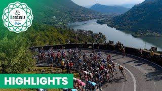 Il Lombardia presented by EOLO 2022  Highlights [upl. by Fennessy447]