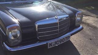 1975 Mercedes 280E W114 Exterior Review [upl. by Folberth]