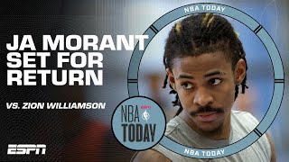 Ja Morant makes his return vs Zion Williamson amp Pelicans 👀 Who faces MORE PRESSURE  NBA Today [upl. by Alano]