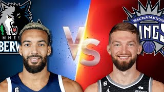 Minnesota Timberwolves vs Sacramento Kings  NBA Regular Season 202324 LIVE [upl. by Osborn]