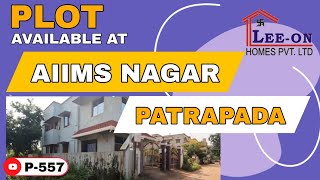 Plot at Patrapada Aiims Nagar II Two side road property realestate plotforsale [upl. by Cherie591]