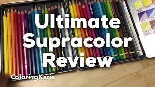 Ultimate Caran Dache Supracolor Watercolor Pencils Review [upl. by Ainsworth]