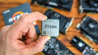 Ryzen 2600X Benchmarks With Budget Graphics Cards [upl. by Teryl195]