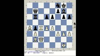 Vallejo Pons Francisco vs Merino Garcia Rafael  Canaries Chess Olympiad U16 1995 Spain [upl. by Gnok290]