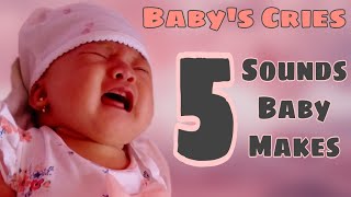 UNDERSTANDING BABYS CRY MEANING  5 SOUND REFLEXES  BABY LANGUAGE  MIKELLE QUIROZ [upl. by Dwayne]