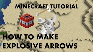 Minecraft Tutorial How To Make Explosive Arrows Java 121 [upl. by Waugh518]