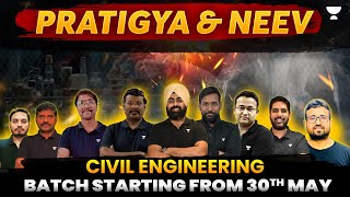 Batch Orientation  Pratigya amp Neev  GATE 2025  26  Civil Engineering [upl. by Neirual392]