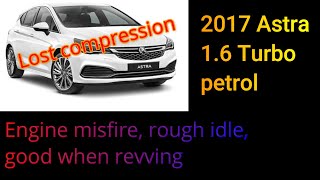 Astra Lost compression misfire P0300 barina trax cruze [upl. by Jairia]