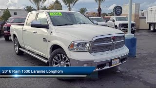 2016 Ram 1500 Laramie Longhorn Crew Cab Sacramento Roseville Elk Grove Folsom Stockton [upl. by Laith]