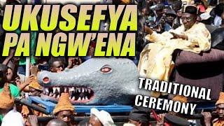 Zambias Ukusefya Pa Ngwena Traditional Ceremony [upl. by Oremoh]