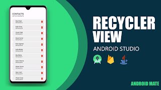 Implementing RecyclerView in an Android App with Android Studio and Firebase  StepbyStep Tutorial [upl. by Ari]