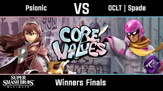 Psionic Lucina vs OCLT  Spade Captain Falcon  Ultimate Winners Finals  CORE VALUES V [upl. by Giddings]