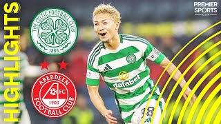 Celtic 60 Aberdeen  Daizen HatTrick as Celtic Smash Aberdeen  Premier Sports Cup SemiFinal [upl. by Eleph]